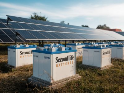 Quelles étapes suivre pour intégrer des batteries second life dans une centrale photovoltaïque d'usine en garantissant sécurité et durée de vie