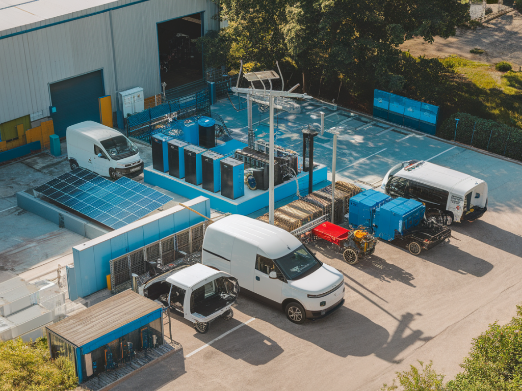 Comment concevoir un microgrid industriel avec batteries second‑life de véhicules et azure iot edge tout en garantissant sécurité, gestion de vieillissement et modèle économique