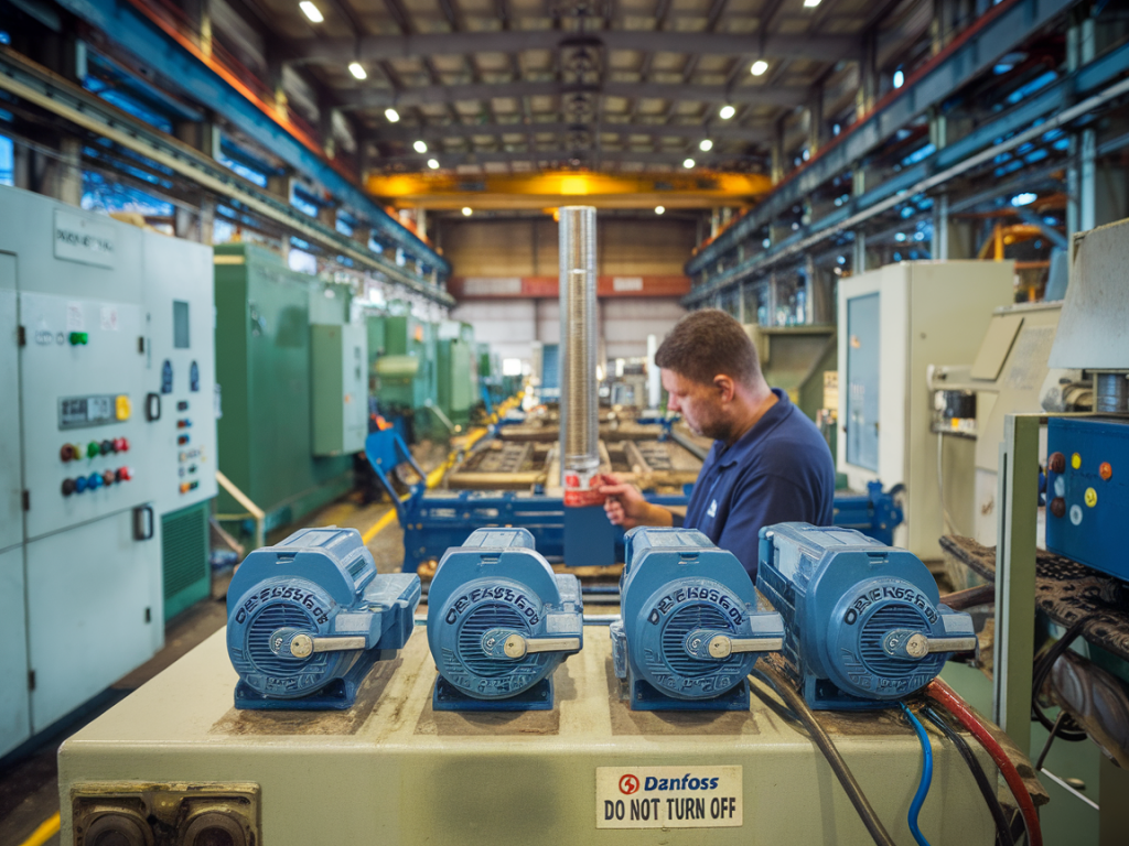 Comment réduire les temps d'arrêt lors d'une mise à jour firmware des variateurs danfoss sur une ligne critique