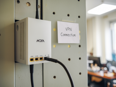 Comment sécuriser un routeur industriel moxa sur site OT pour éviter une compromission via VPN distant
